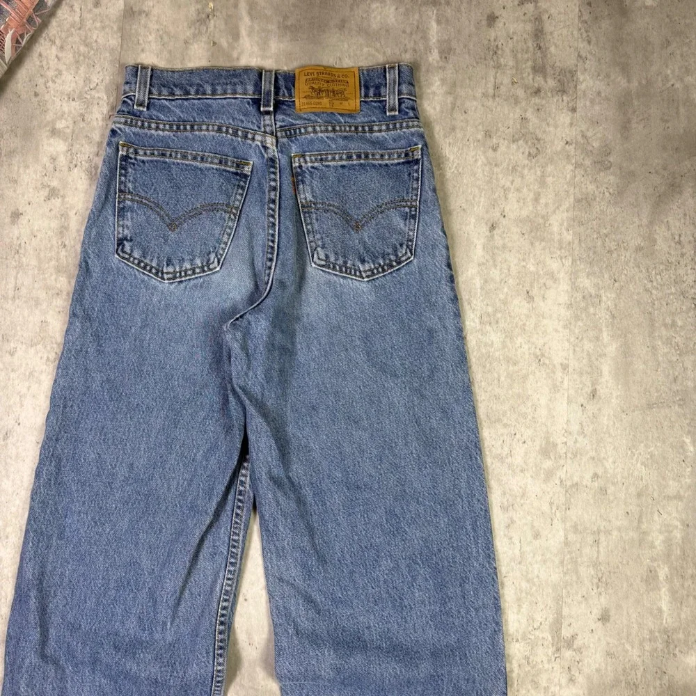 Levis 31465 0289 Boys Size 16 Slim Blue Denim Jeans Straight Leg Medium Wash